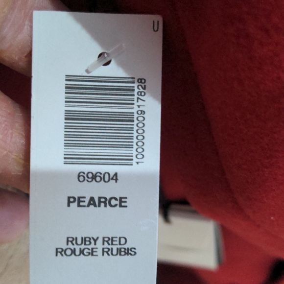 NWT Babaton (Aritzia) Ruby Red Italian Wool & Cashmere Coat - Size Medium - Picture 9 of 9